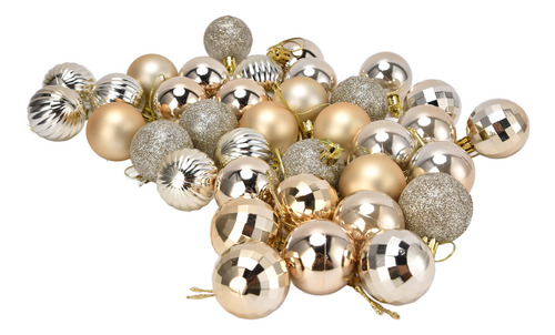 Adornos Navideños Con Forma De Bola, 36 Unidades, Irrompible