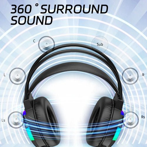 Auriculares Estéreo Envolventes 7.1 Para Juegos De Computado