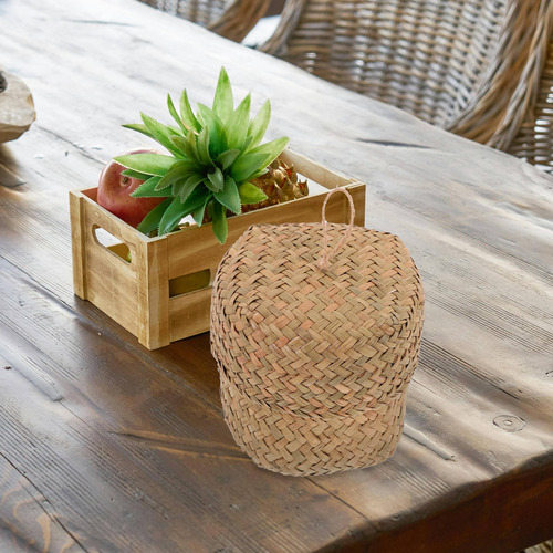 Cesta De Almacenamiento Tejida, Cesta De Almacenamiento Teji