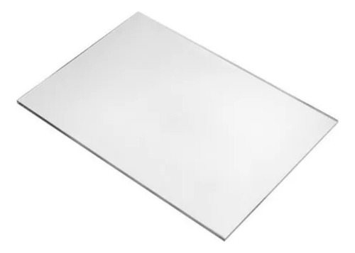 Folha de acrílico branco opalino de 1,22 m x 2,44 m e 3 mm