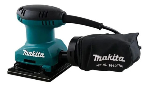Lijadora orbital Makita BO4557 azul 180W 220V