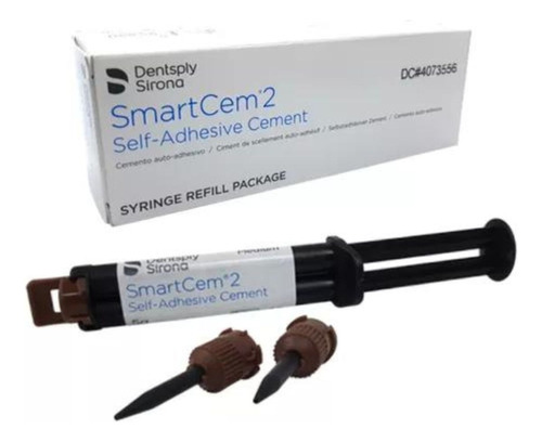 Cemento Smartcem2 Dentsply X1 Jeringa Curado Dual 