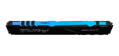Imagen 3 de 6 de Memoria Ram Kingston Fury Beast Ddr4 32gb 2666mhz Negro Rgb