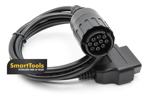 Imagen 2 de 3 de Adaptador Obd2 16 Pin A Motos Bmw 10 Pin