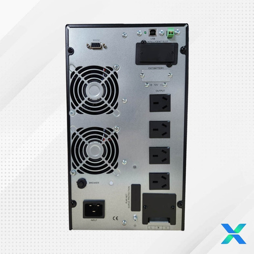 Imagen 2 de 8 de Ups Online Doble Conversion Kaise 3kva 2700w Modo Eco Fp 0.9