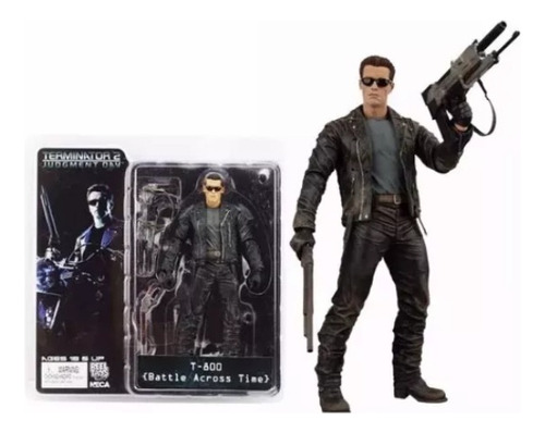 Action Figure Exterminador Do Futuro T800 Battle Across Time