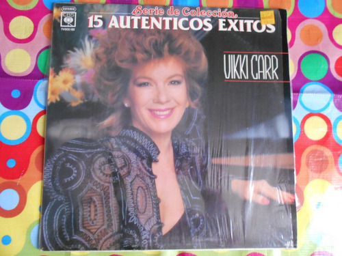 Vikki Carr Lp 15 Autenticos Exitos R