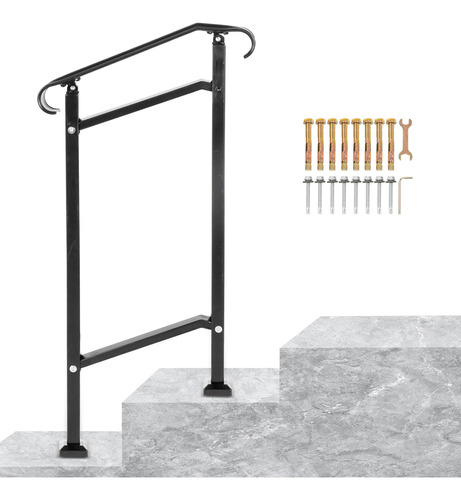 Vevor Barandal De Pasamanos De Escalera 50x13,5x108cm Hierro