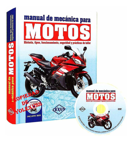 Libro De Reparación Y Mecánica Para Motos