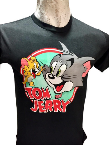 Remera Tom Y Jerry Dibujos Animados Retro Vintage Calidad Premium Varios  Colores | MercadoLibre