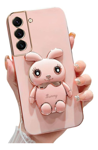 Funda Luxury Conejo 3d Para Samsung Galaxy A13/a04s Rosa