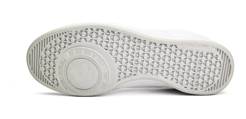 Imagen 3 de 3 de Tenis Casual Karosso Clásico Blanco Gris 1952