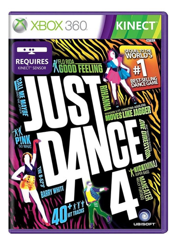 Just Dance 4 Juego Xbox 360 Original Ntsc Kinect