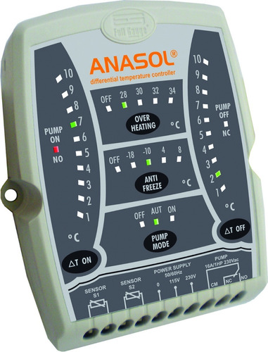 Termostato De Temp. Full Gauge New Anasol Graus 