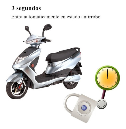Alarma Antirrobo P/moto Encendido A Distancia Control Remoto
