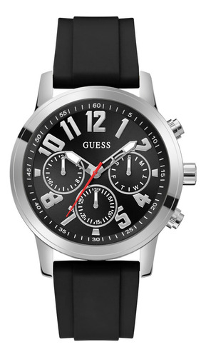 Reloj Guess Campbell Para Caballero Gw0214g1 Plata