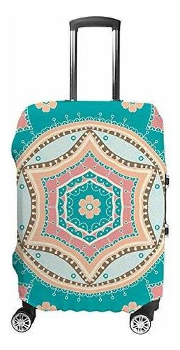 Maleta - Kuizee Luggage Cover Suit  Cover Turquoise Tur