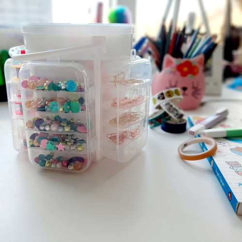 Imagen 6 de 6 de Contenedor De Manualidades Craft Caddy We R - Hobby Lovers