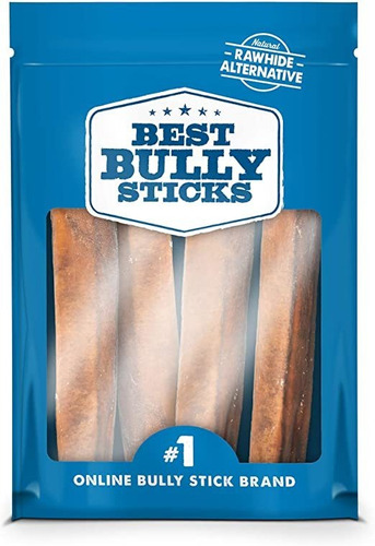 Mejor Bully Sticks Premium De 6 Pulgadas Jumbo Palos Bully -
