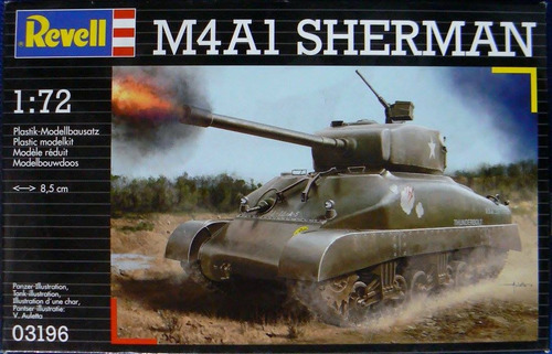 Revell 1/72 3196 M4 A1 Sherman