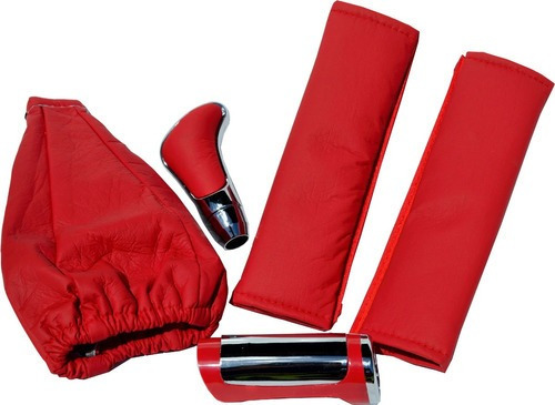 Imagen 2 de 3 de Kit Deportivo Tunning De 6 Piezas - Rojo - Gris - Negro