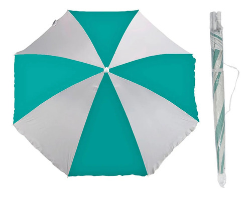 Sombrilla Playa Playera Camping Parasol Mor 180cm Articulada