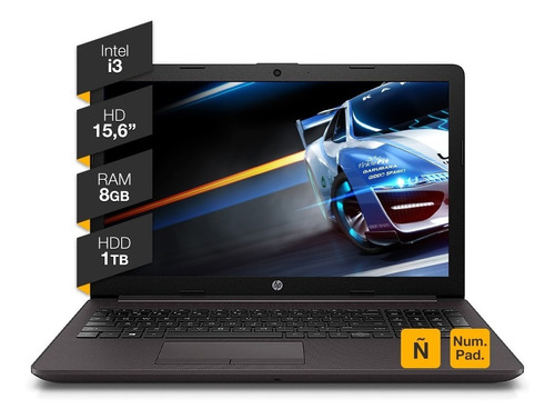 Notebook Hp I3 10ma 8gb Ram 256gb Ssd + 1tb Hdd Hdmi Win10
