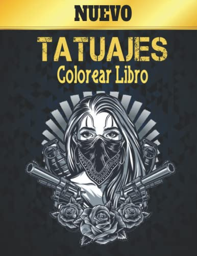 Nuevo Tatuajes Libro De Colorear: 2022 Libro Para Colorear P