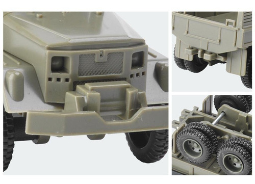 1:72 Modelo De Camión Militar Carro Que Ensambla