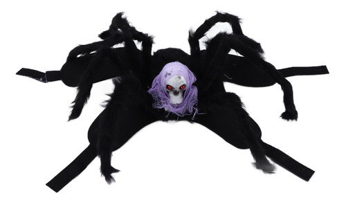 Disfraz De Araña De Halloween Violet L Para Perro Y Gato, Tr