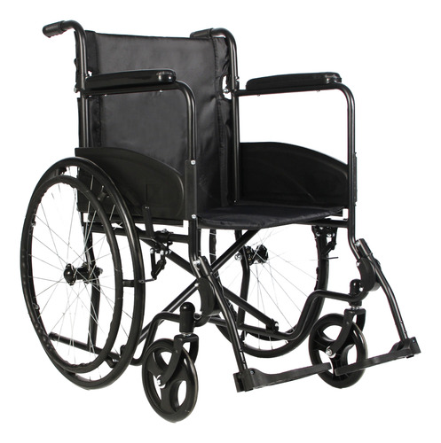 Silla De Ruedas Estándar Liviana Negro