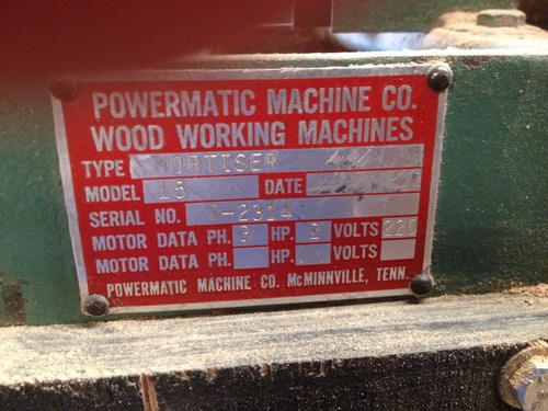 Imagen 5 de 6 de Escoplo De Cadena Powermatic