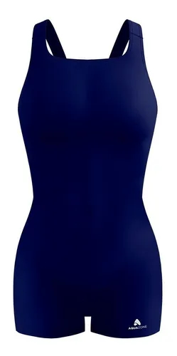 Traje De Ba o Jammer Basico Media Pierna Ni a Marino