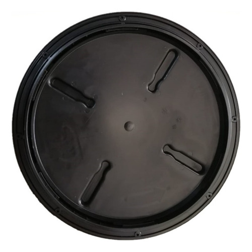 Válvula De Descarga Para Inodoros Rotoplas 310070 Color Negro
