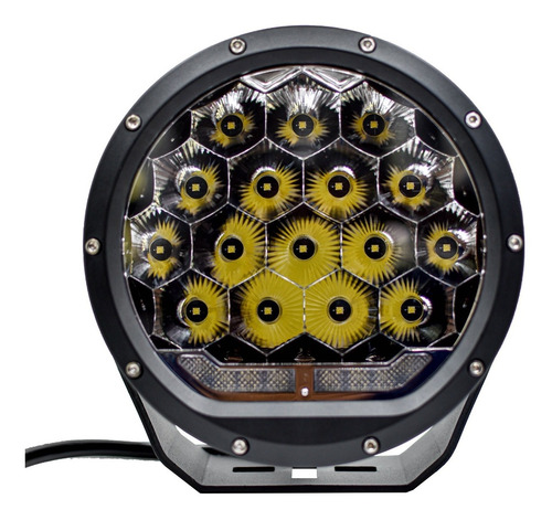 I O L 1 Faro Led Redondo 7 Pulgadas 16 Cree Led Luz Blanco