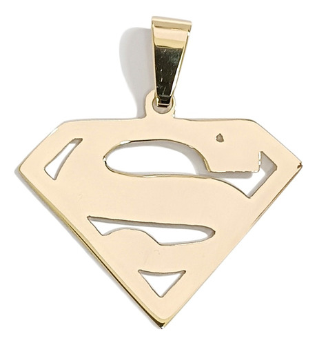 Dije Superman Oro Macizo 10k 