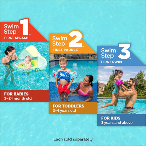 Swimways Power Swimr Chaleco De Natación Para Piscina Ext...