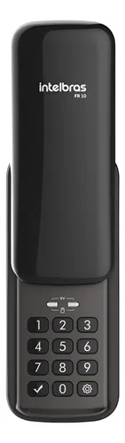 Fechadura Digital de Sobrepor com Senha FR 10 Preto Intelbras