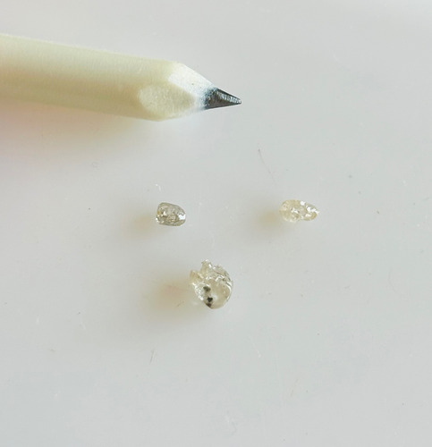 Diamante Bruto Natural Com 1,15 Quilates Branco