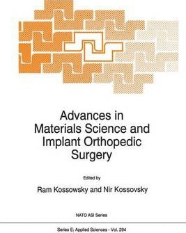 Libro Advances In Materials Science And Implant Orthopedi...