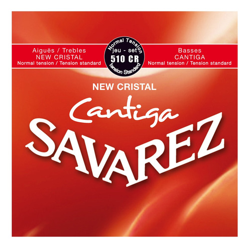 Encordado Guitarra Clasica Savarez New Cristal Cantiga  