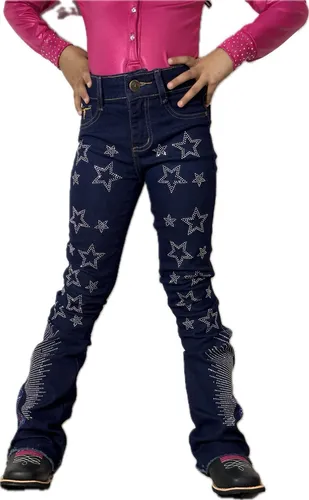 Calca Country Nossa Senhora Das Estrelas Infantil Brilho