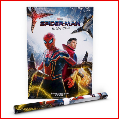Poster Película Marvel Spiderman No Way Home #2 - 40x60cm