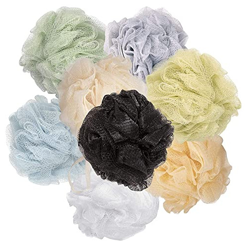 Esponjas De Baño Loofah Mesh I (paquete De 8) Para Baño, Mul