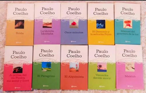 Combo De 10 Libros De Paulo Coelho