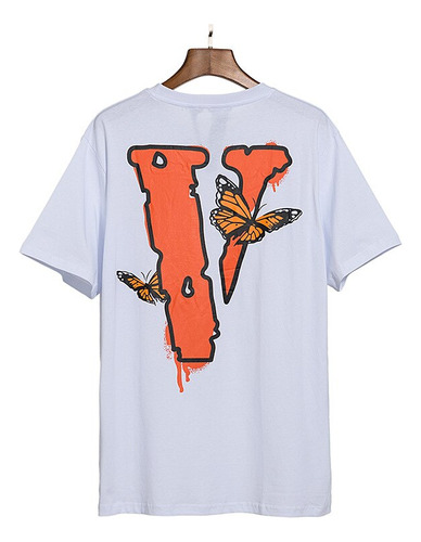 Camiseta Clásica De Vlone Para Hombre, Manga Corta, Holgada,