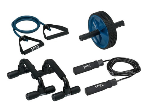 Set De Ejercicios X4 Multifuncional Spri Home Gym Kit