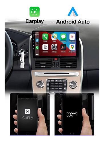 Central Multimídia Android Volvo Xc90 2005-13 8/core 9p