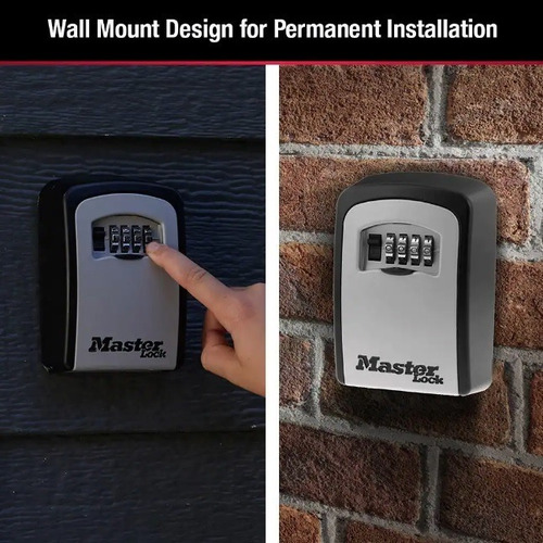 Master Lock Caja Para Llaves A Pared Con Combinación