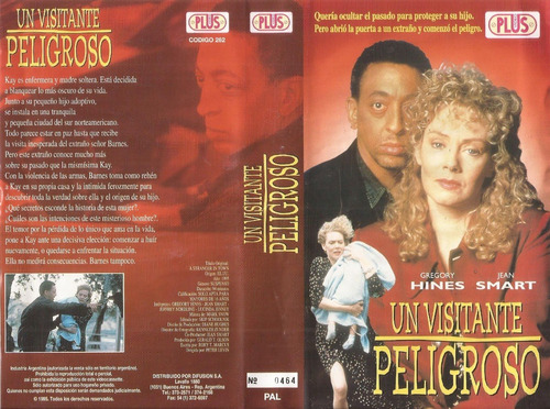 Un Visitante Peligroso Vhs Jean Smart Gregory Hines